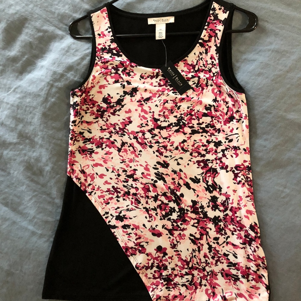 WH|BM Asymmetrical Top Business Casual